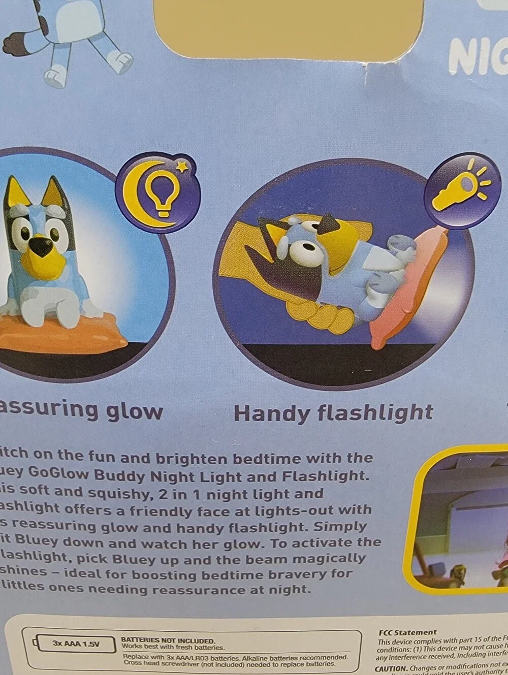 Bluey night light
